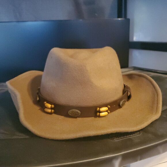 San Diego Hat Co. Other - Mens Brown Wool San Diego Hat Company with Accented Leather Band